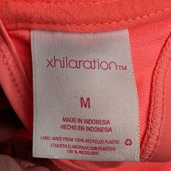 Coquette Coastal Coral Lace‎ Ruffle Trim Push Up Halter Top Bikini Med/Large - Picture 3 of 4